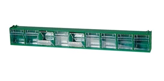 ABC TOOLS SPA ABCN90151000 CONTENITORI TRASPARENTI 9 VASC