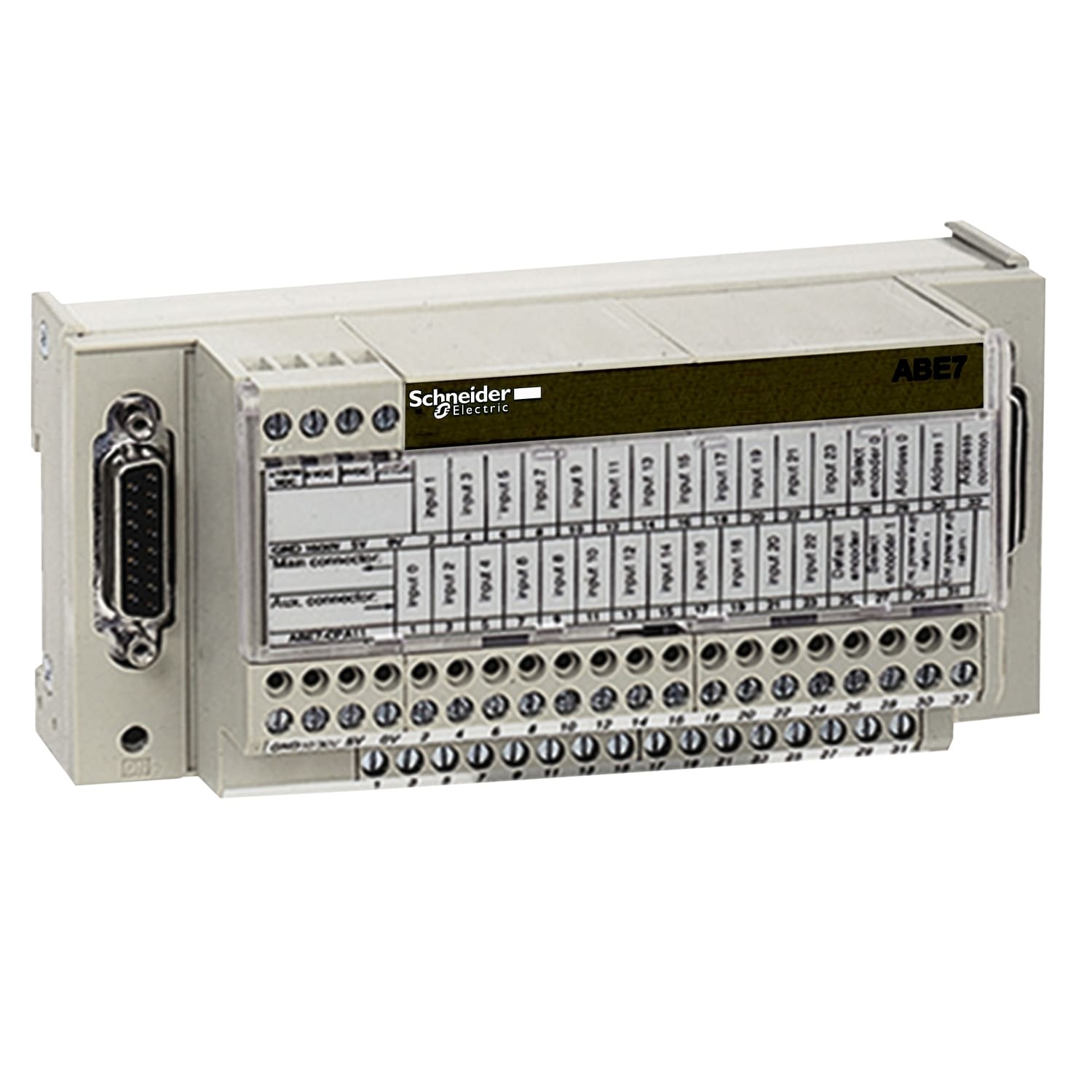 SCHNEIDER ELECTRIC - SNRABE7CPA01 connection sub-base ABE7 - for counter and analog channels
