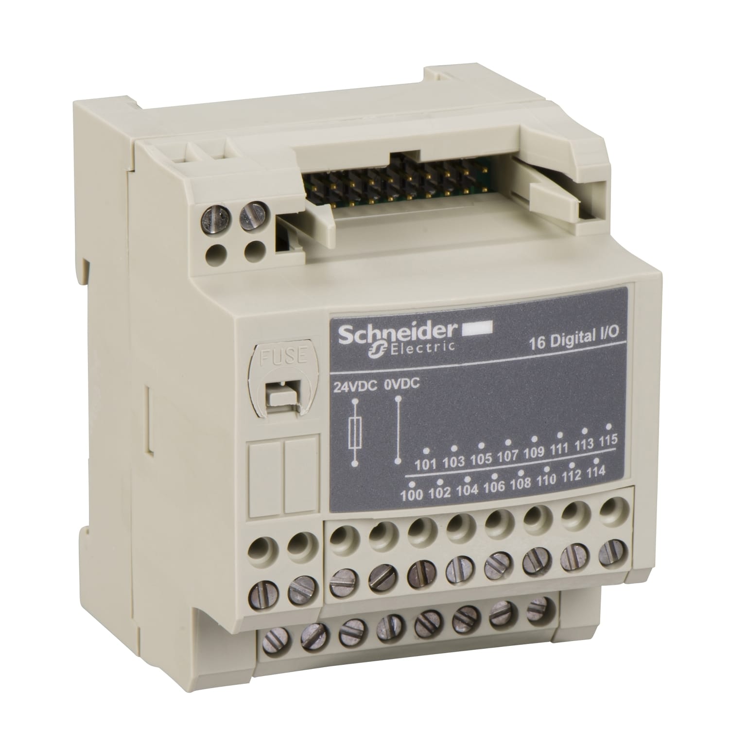 SCHNEIDER ELECTRIC - SNRABE7H20E200 Sottobase di conn. passiva ABE7 - 16 input o output - Cavo Micro/Premium 2 m