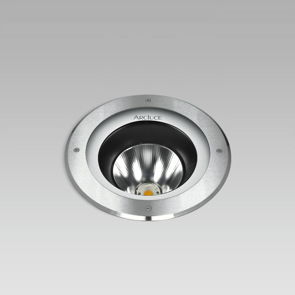 ARCLUCE SPA - ACL0779033A-840-30 INGR260 20W COB FB INOX TONDA ON/OFF