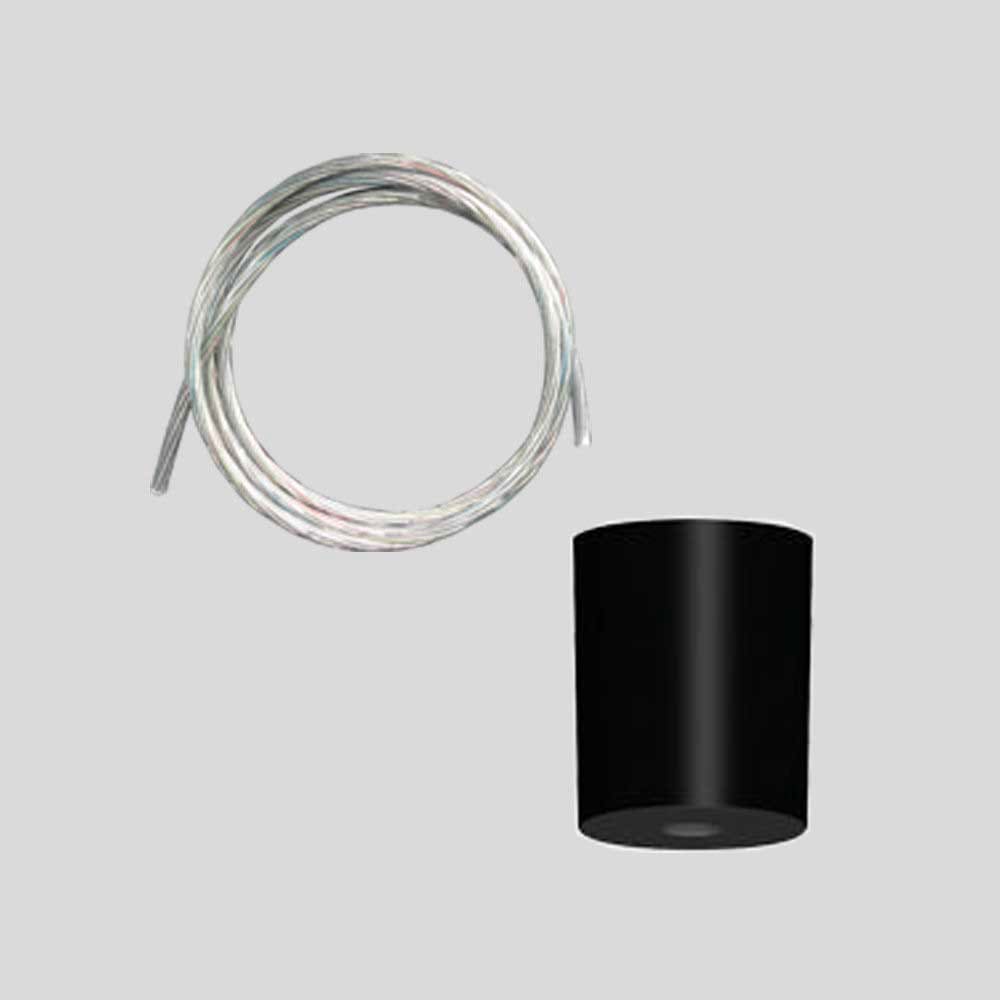 ARCLUCE SPA - ACL1099135X-12 ROSONE NERO C/CAVO 5P 1,5m TRASP.