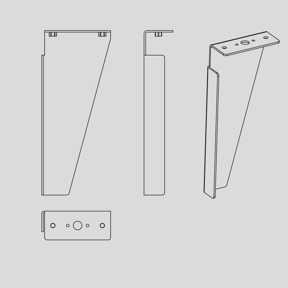 ARCLUCE SPA - ACL1099329X PICCHETTO GRANDE TITO IN ACCIAIO INOX