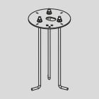 ARCLUCE SPA - ACL1099398X-16 PIASTRA CON TIRANTI KLOU/SOUL180