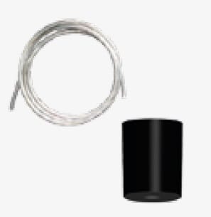 ARCLUCE SPA ACL1099135X-11 ROSONE BIANCO C/CAVO 5P 1,5M TRASP.