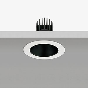 ARCLUCE SPA ACL0371015A-927-12 DIMIL60 8W MB C/LEN GCO NERO ON/OFF