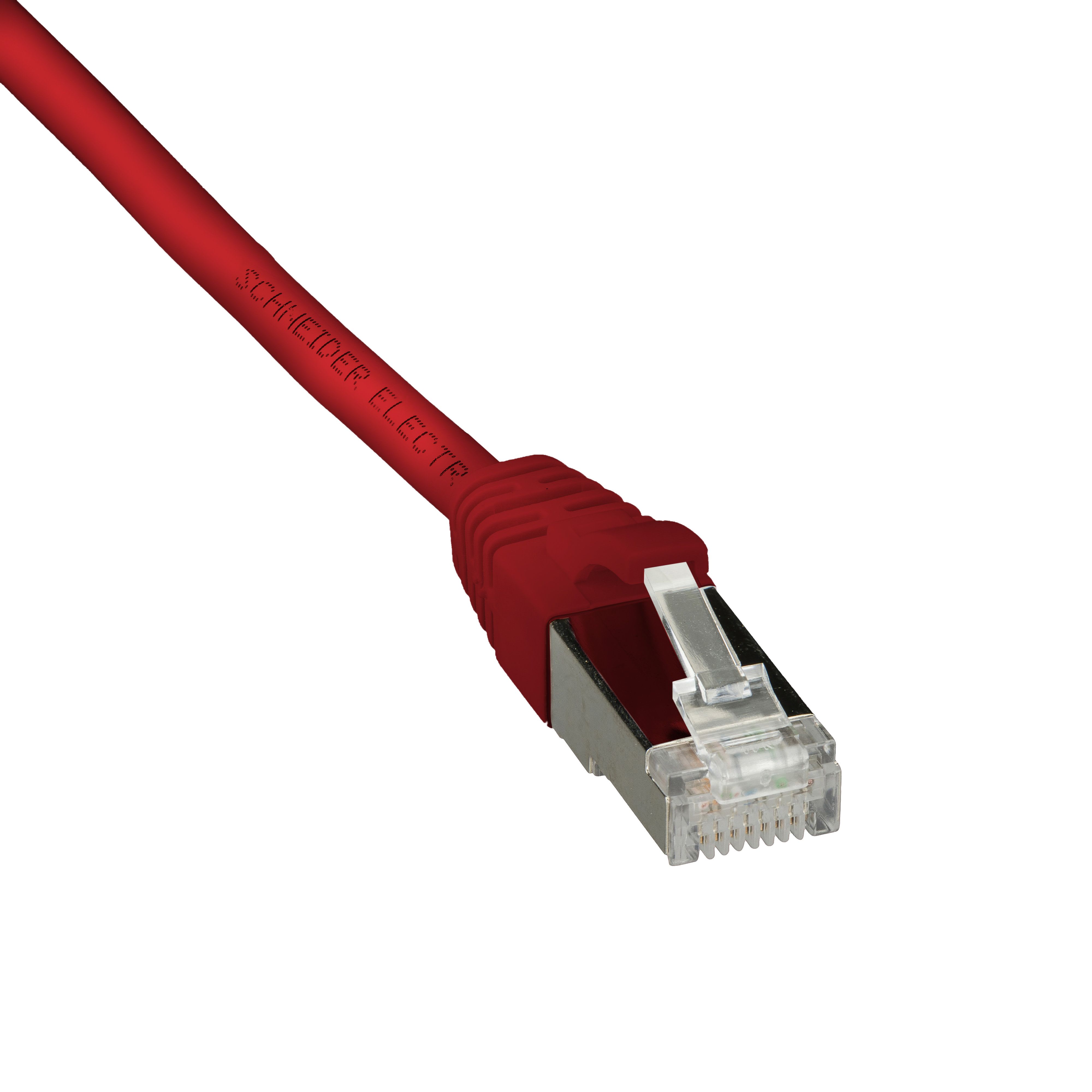 SCHNEIDER ELECTRIC - SNRACTPC6FULS05RD Cavo di collegamento, Actassi, Categoria 6, F/UTP, LSZH, 0,5 m, rosso