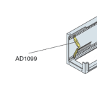 ABB SPA - ABBAD1099 N.2 SUPPORTI PER MORSETTIERA