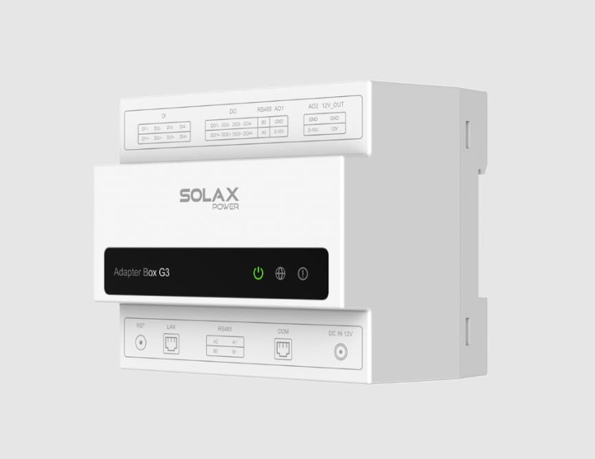 SOLAX POWER SOXADAPTER BOX G3 ADATTATORE G2 PER COLLEGARE POMPA DI CAL