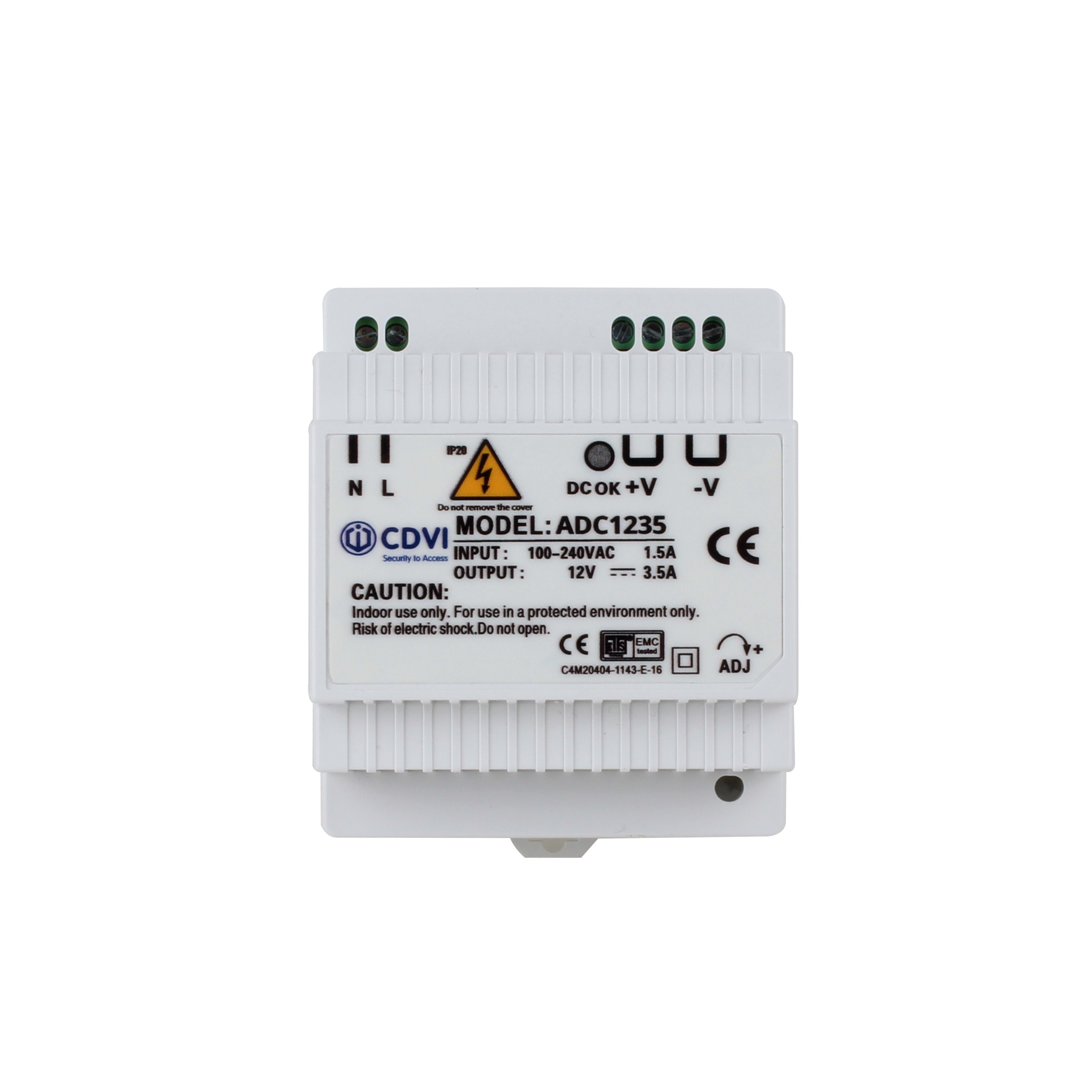 CDVI ITALIA SRL - CDVADC1235 ALIMENTATORE 12V - 3.5 A