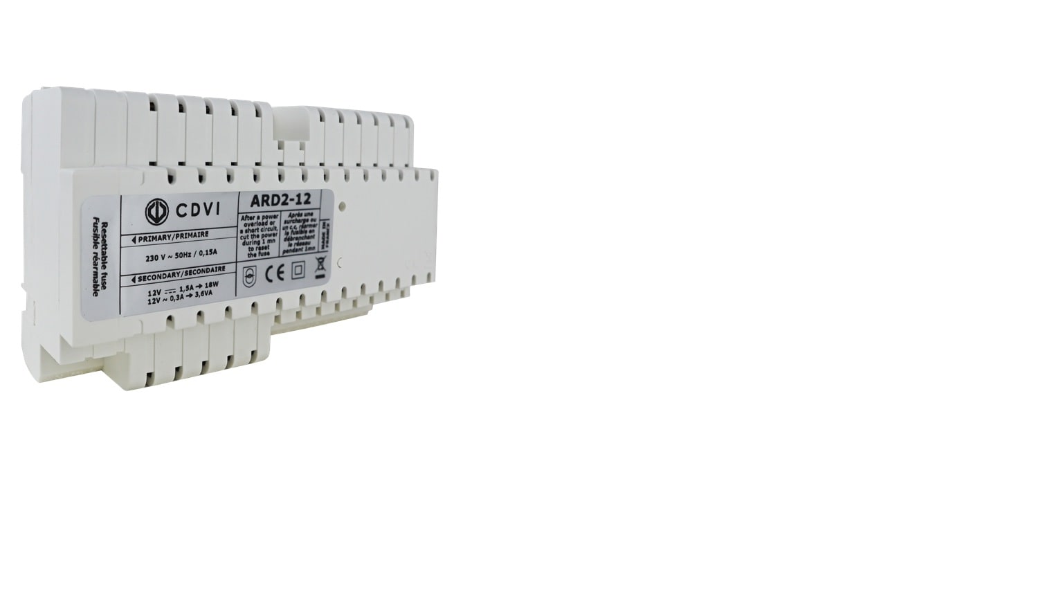 CDVI ITALIA SRL CDVADC242A ALIMENTATORE SWITCHING 24 VDC / 2A