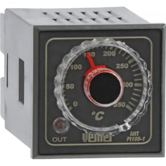 VEMER SPA - VEMVE253100 AHT PT100-1P4U TERMOREG. 24-240 VAC/VDC