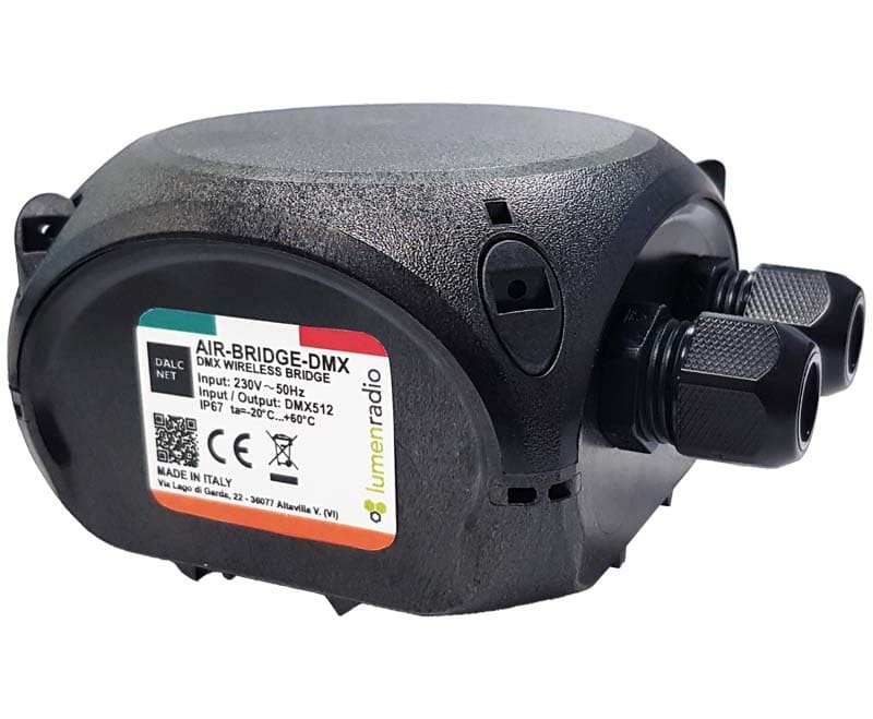 DIGIMAX SRL DIXAIR-BRIDGE-DMX TRASMETTITORE DMX 230VAC LUMENRADIO