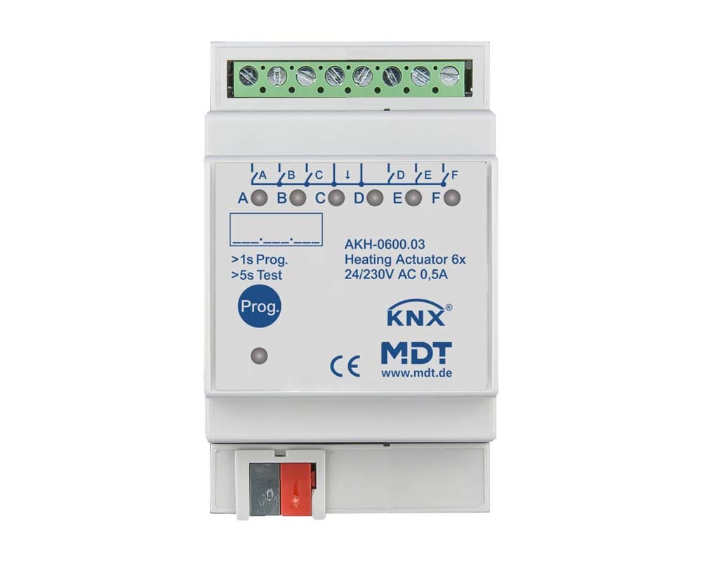 MDT ITALIA SRL - EYGAKH-0600.03 ATT. RISC.,6CAN.,24-230V
