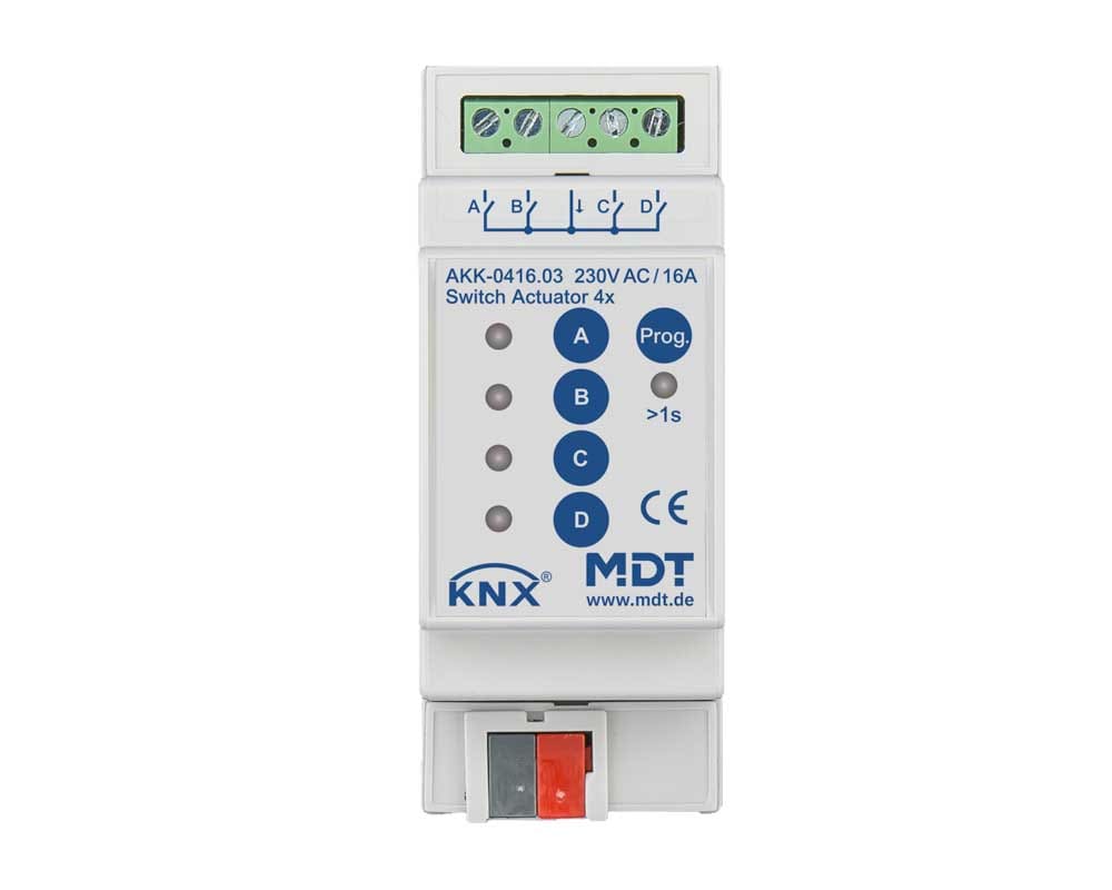 MDT ITALIA SRL EYGAKK-0416.03 ATT. 4CAN.,230V,16A, COMPATTO