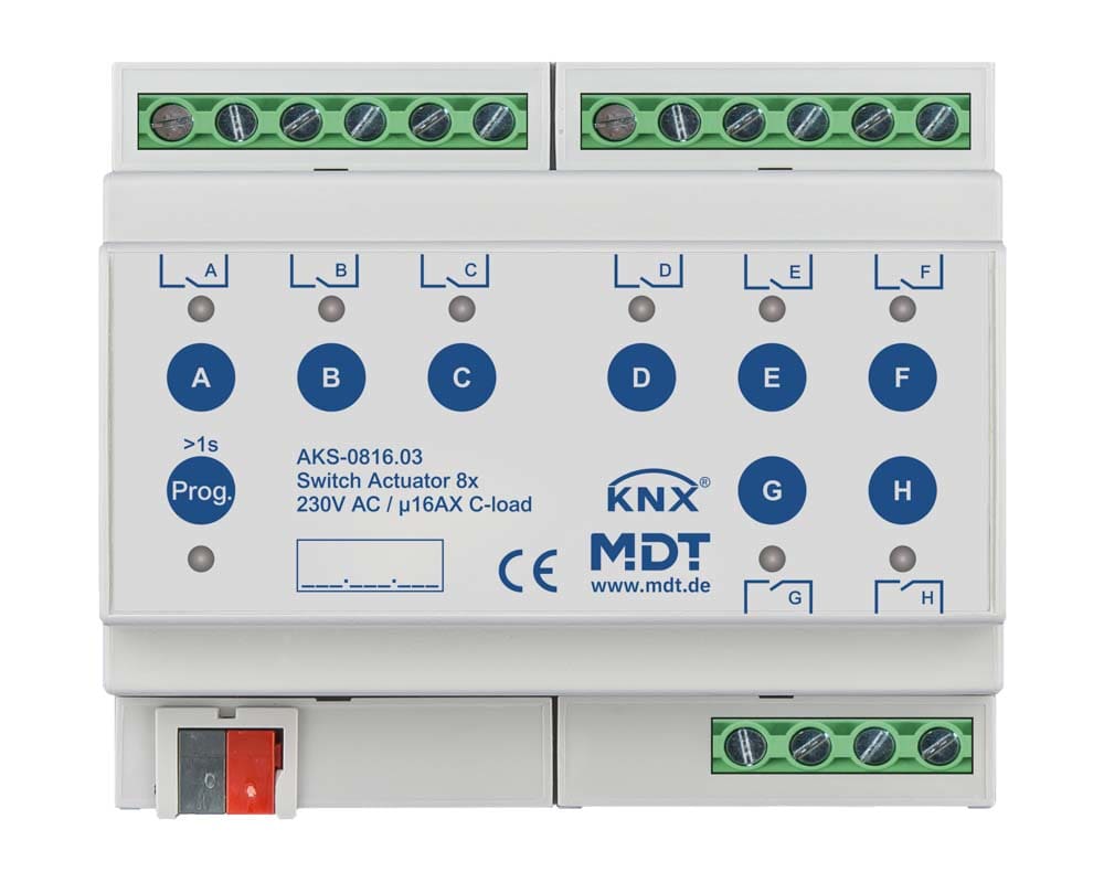 MDT Italia Srl - EYGAKS-0816.03 ATT. 8CAN.,230V,16A,C-LAST,140?F
