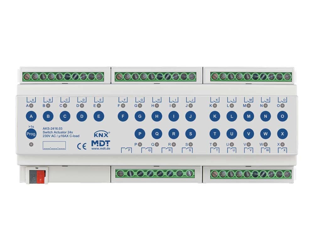 MDT Italia Srl - EYGAKS-2416.03 Att.24can.,230V,16A,C-Last,140?F