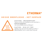 ETHERMA ETR39728 Aufkleber fA1/4r LAVA Infrarotheizungen:
