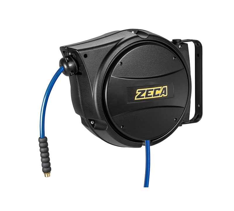 ZECA ZECAL81/8/B SAFE AVVOLGITUBO 10M - D.8MM KPU LIME - NERO/