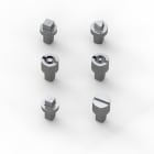 ELDON AUSTRIA GMBH - HOFALIS523 Inserto serratura quadra 7 mm