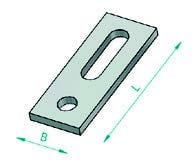 ALUSISTEMI ALUATL023.M10 PIASTRINAPERELEMENTIFILETTATI-M10(INO