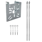 UNIERRE SRL UNIPERSO - URRAM2955FZ STAFFA ACCIAIO 120X140X2MM -ZINC.GAL-PAL
