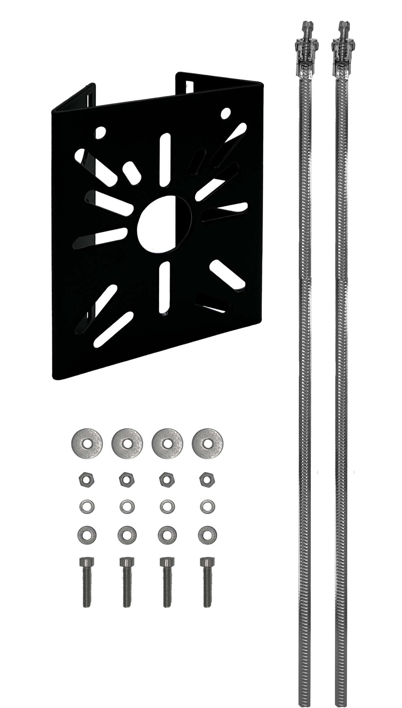 UNIERRE SRL-UNISTAB URRAM2957FE STAFFA120X140MM ACCZG NERO 2FASC PALID60