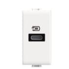 BTICINO BTIAM4192AC MATIX - CARIC. USB A+C 1M BIANCO 20W PD