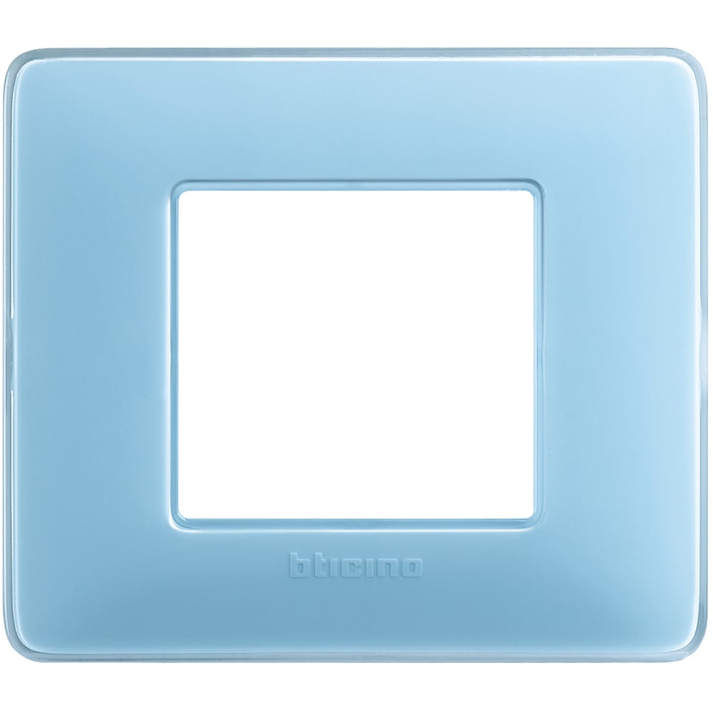 BTICINO BTIAM4802CAR MATIX - PLACCA 2P COLORS TURCHESE
