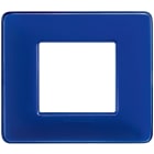 BTICINO - BTIAM4802CBU MATIX - PLACCA 2P COLORS COBALTO