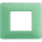 BTICINO - BTIAM4802CVC MATIX - PLACCA 2P COLORS TE VERDE