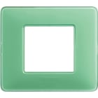 BTICINO - BTIAM4802CVC MATIX - PLACCA 2P COLORS TE VERDE