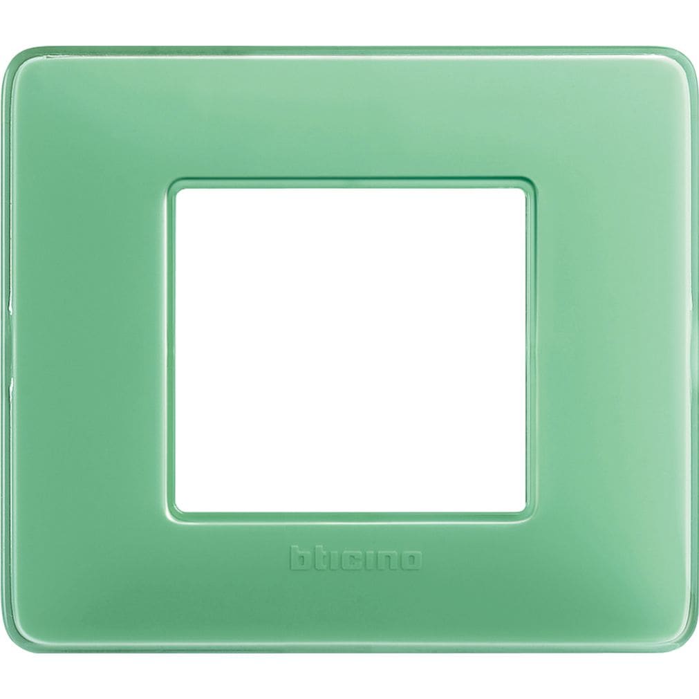 BTICINO BTIAM4802CVC MATIX - PLACCA 2P COLORS TE VERDE