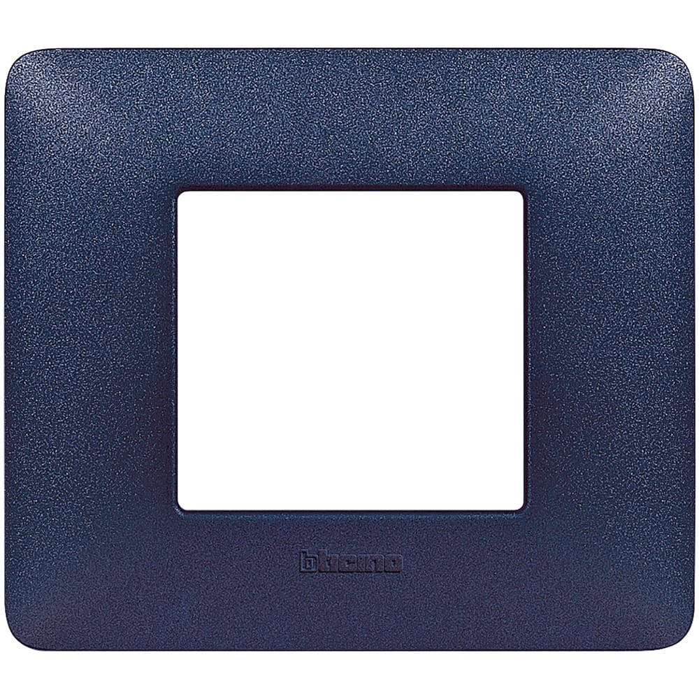 BTICINO BTIAM4802TBM MATIX - PLACCA 2P BLU MERCURIO