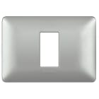 BTICINO - BTIAM4803M1MSL MATIX - PLACCA MODULO 503 1P SILVER