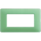BTICINO - BTIAM4804CVC MATIX - PLACCA 4P COLORS TE VERDE
