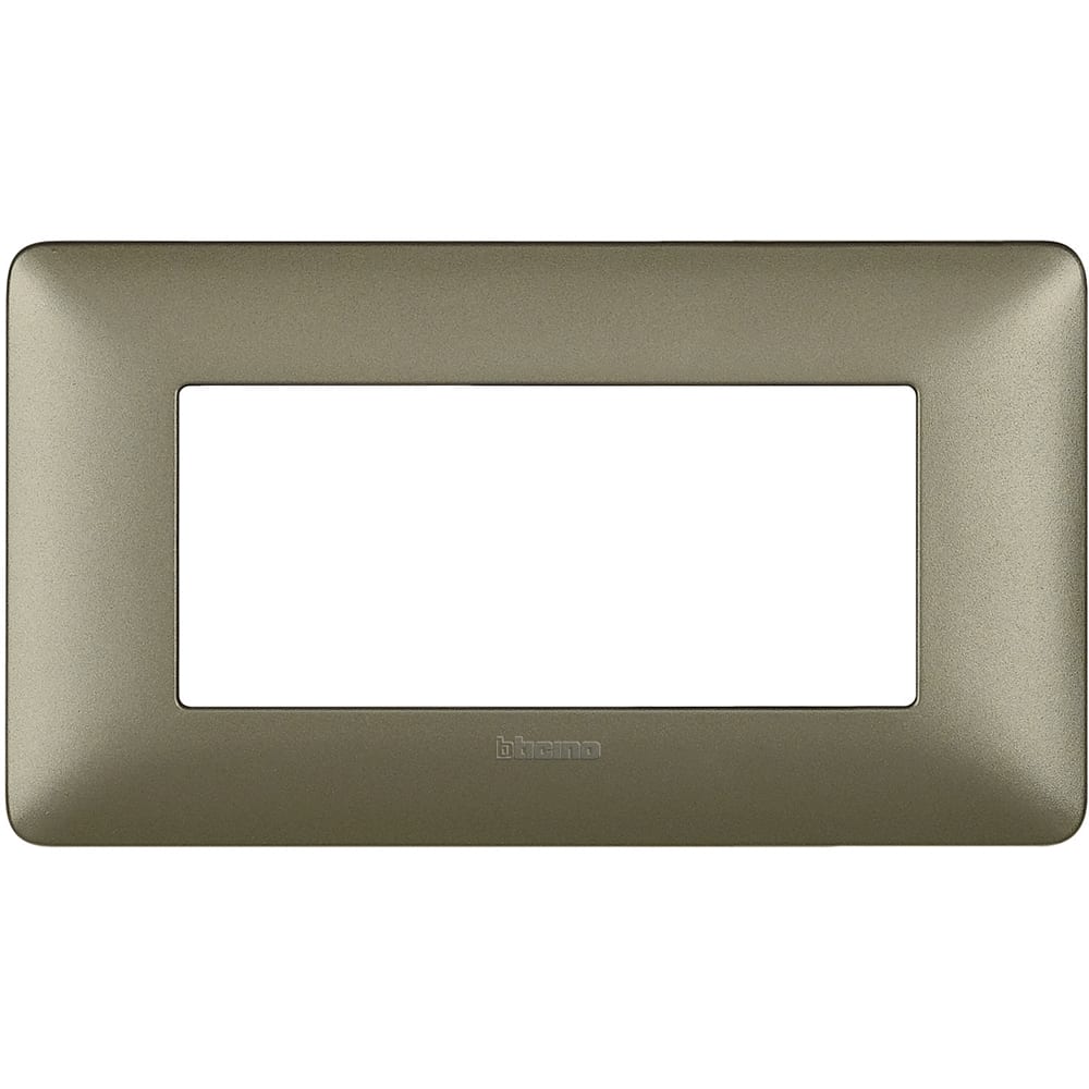 BTICINO BTIAM4804MTA MATIX - PLACCA 4P TITANIUM