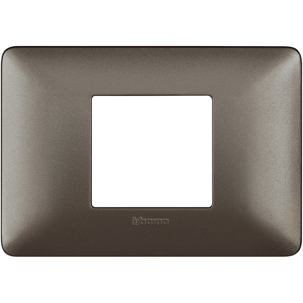 BTICINO BTIAM4819MIR MATIX - PLACCA 2P CENTRATI IRON