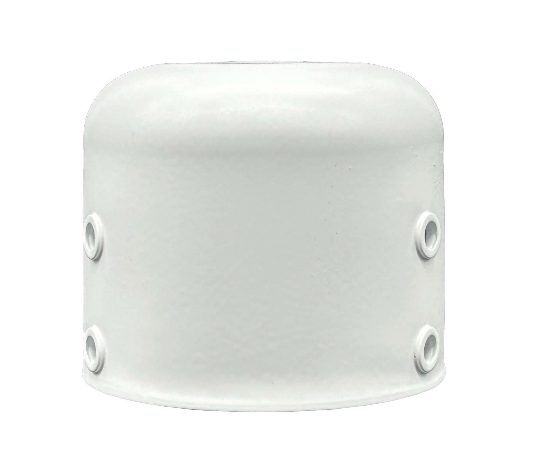 UNIERRE SRL-UNISTAB URRAM6075FB TAPPO ACCZG BIANCO USCITA CAVI PALO D60M
