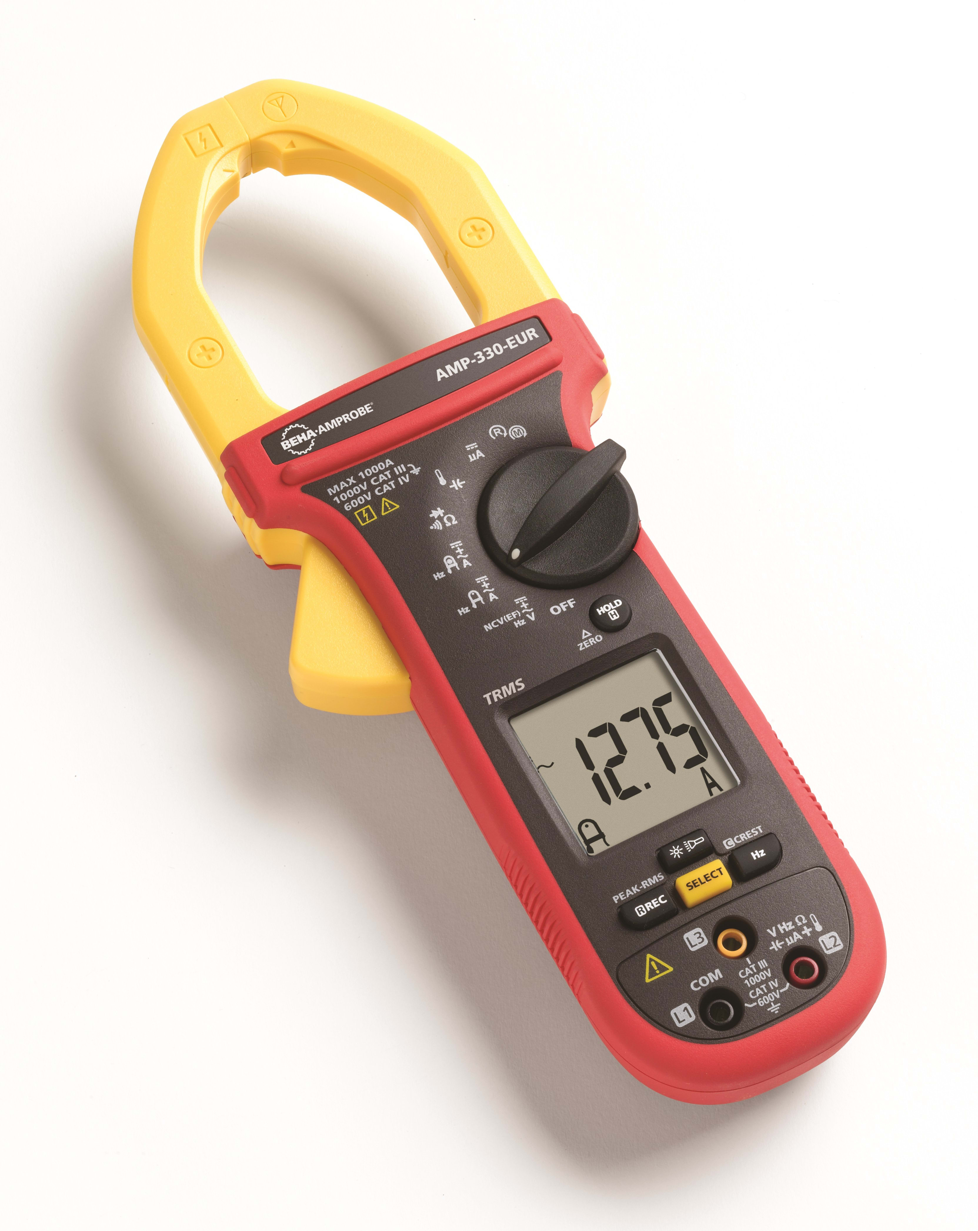 FLUKE ITALIA SRL FLK4560626 AMP-330-EUR PINZA AMP AC/DC TRMS, 1000A