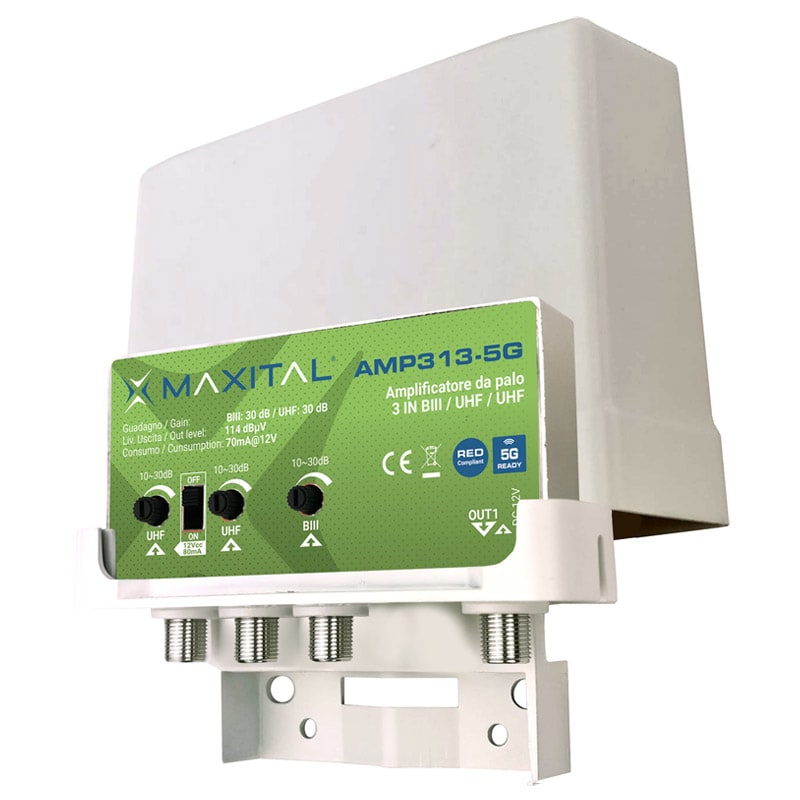 FTE MAXIMAL ITALIA S FTEAMP313-5G AMP313-5G AMP.PALO 3 IN. BIII/UHF/UHF G3