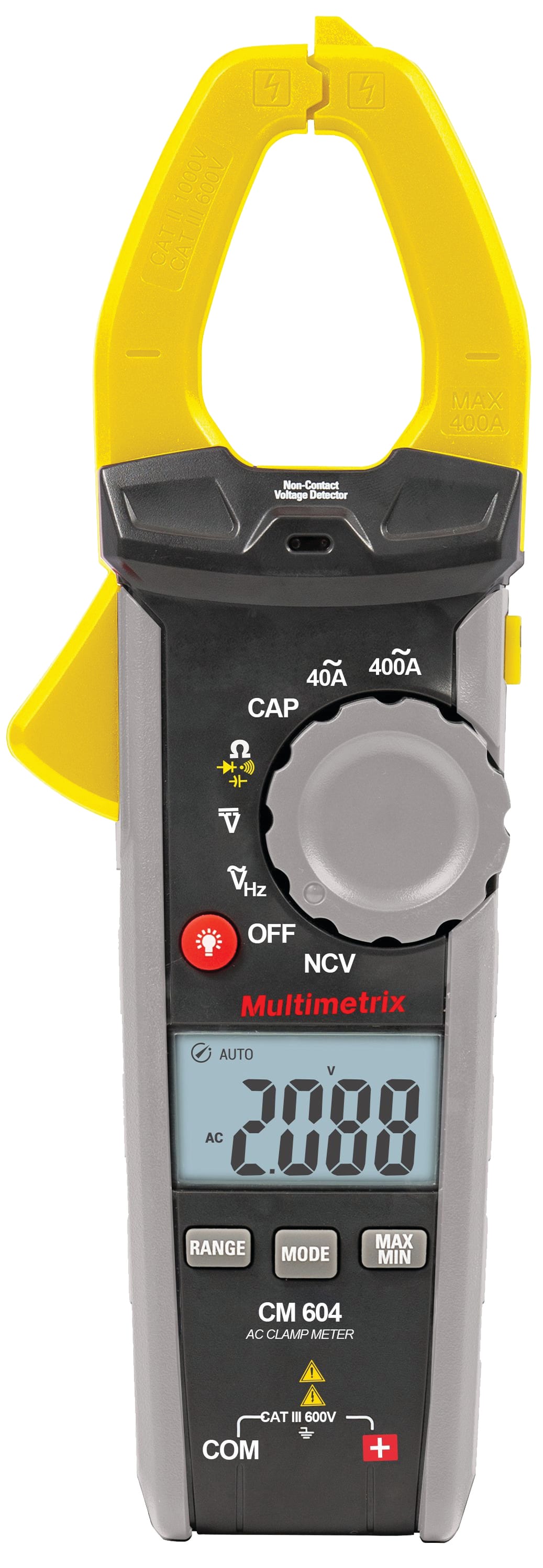 A.M.R.A. SPA AMR11-0000-807 CHAUVIN ARNOUX CM604 MULTIMETRO PINZA PR
