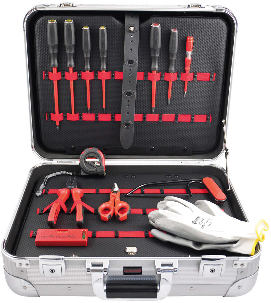 INTERCABLE SRL - INRAO1415 VALIGIA IN ALLUMINIO ALU DOTATA