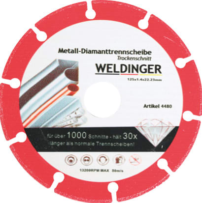 INTERCABLE SRL - INRAO2216 DISCO DIAMANTATO PER METALLO 125MM