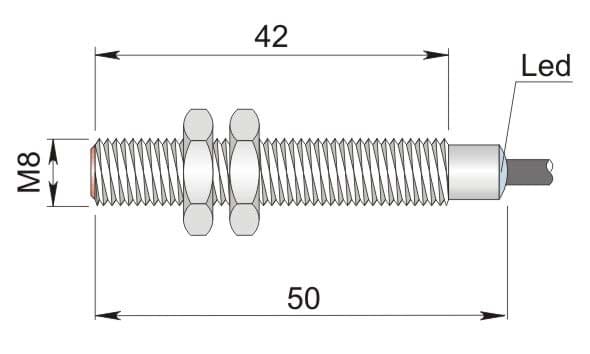 AECO SRL - ACOI08000008 SI8-C1 NPN NO