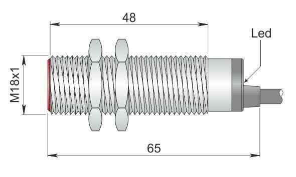 AECO SRL - ACOI18000029 SI18-C5 NPN NC