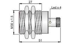 AECO SRL - ACOI30000421 SI30SM-C10 PNP NO H S