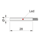 AECO SRL - ACOI45000003 SI4-C0.8 NPN NO