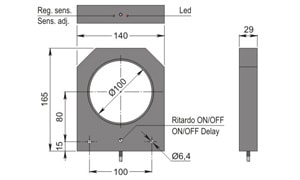 AECO SRL ACOSIA000157 SIA100-CE PNP NO+NC R