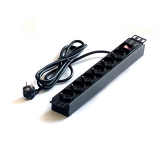 ATP SRL APS408-002-30 CANALA 1U 8 PRESE CON LUMINOSO RAL9005