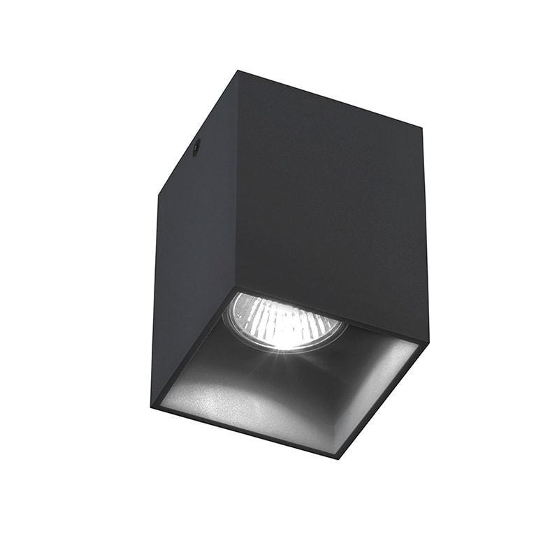 ROSSINI RSSARG001N DOWNLIGHT A PLAFONE QUADRATO NERO GU10 I